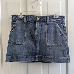 Gap jean skirt